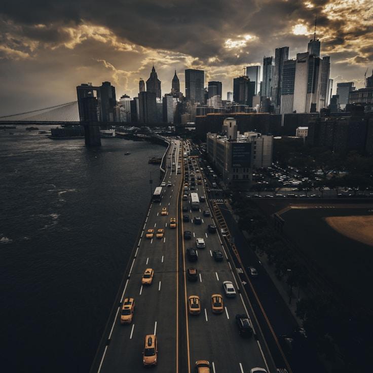 City skyline in Bologna, Italy